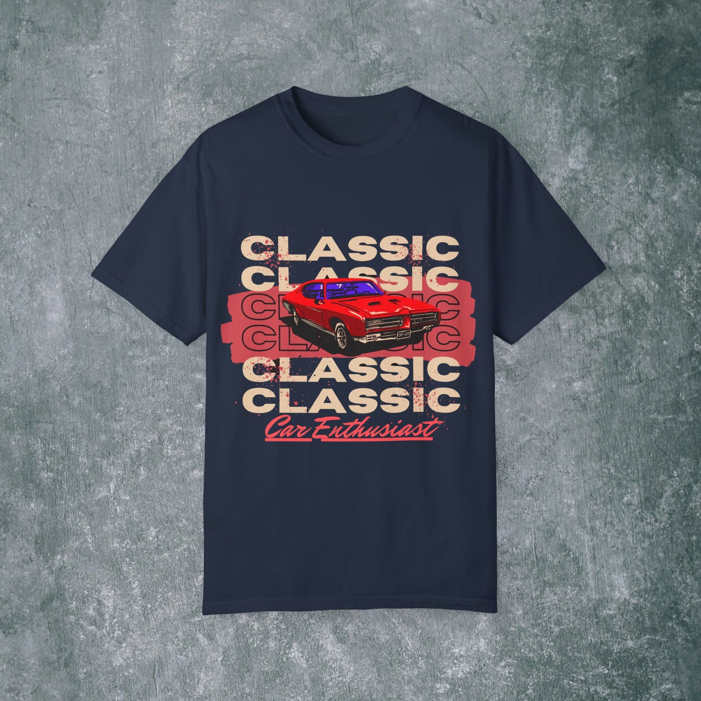 Classic Car Enthusiast Unisex Garment-Dyed T-Shirt