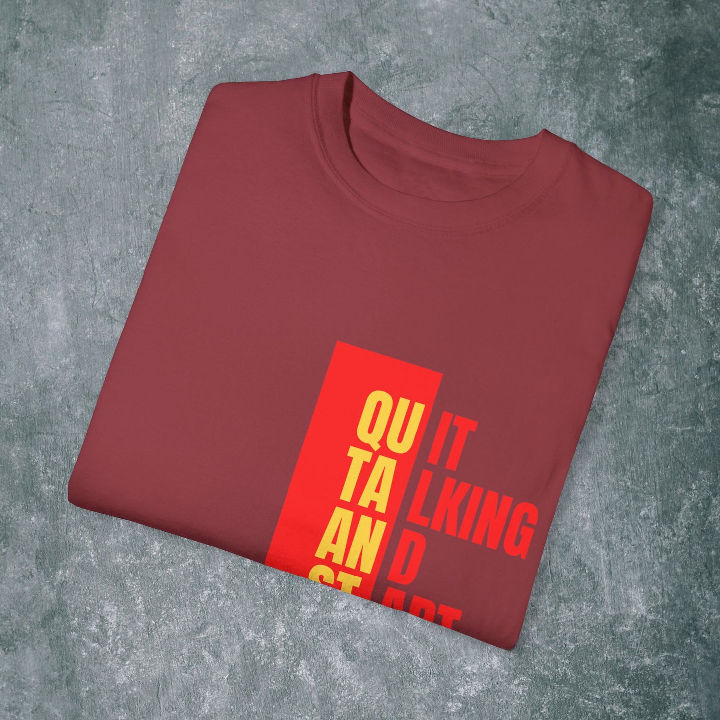 Unisex Garment-Dyed T-Shirt - Trendy Graphic Tee