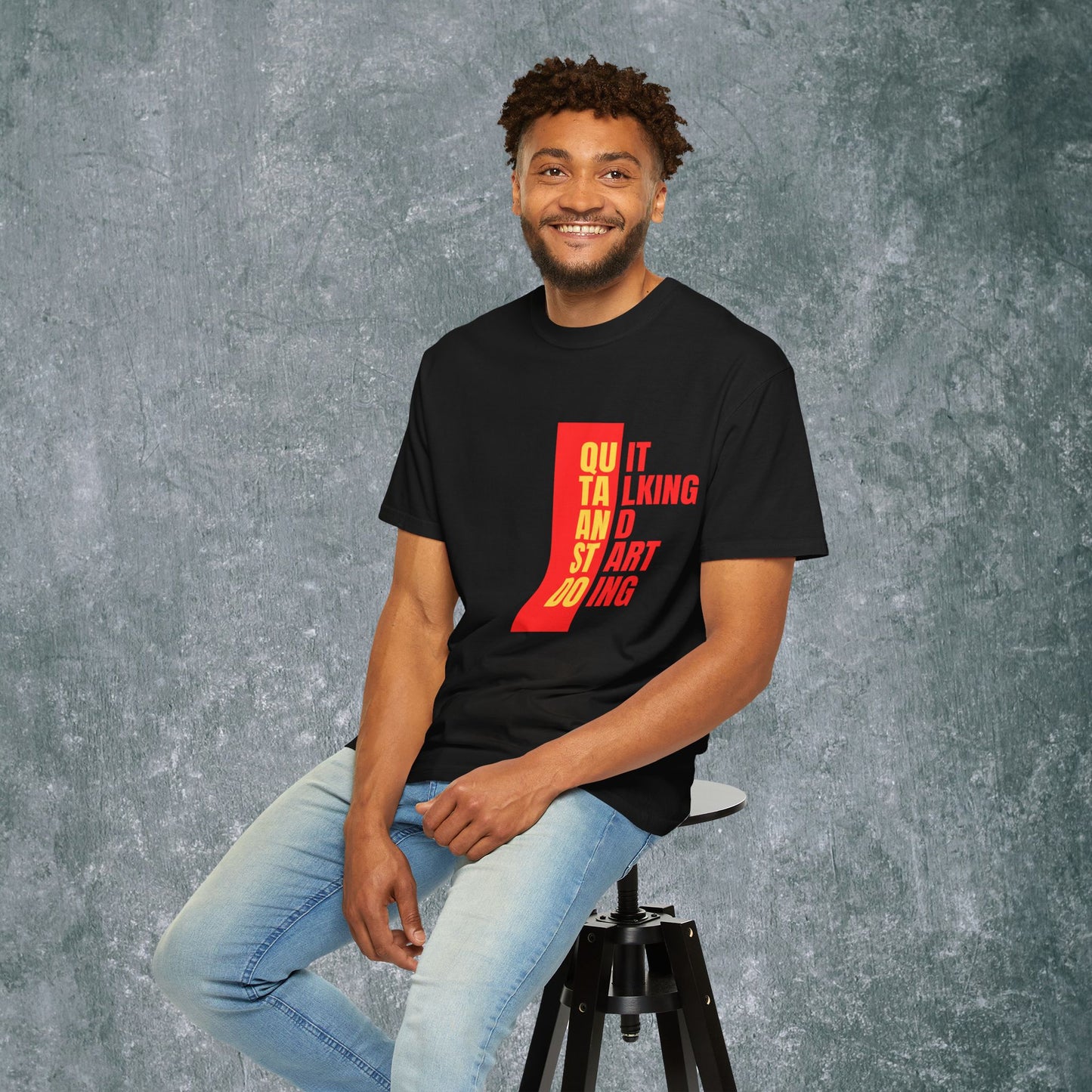 Unisex Garment-Dyed T-Shirt - Trendy Graphic Tee