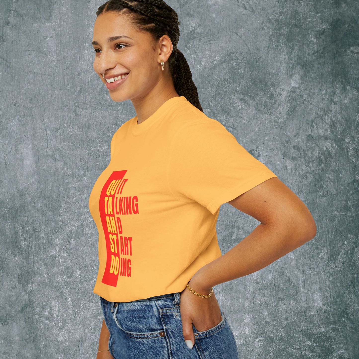 Unisex Garment-Dyed T-Shirt - Trendy Graphic Tee
