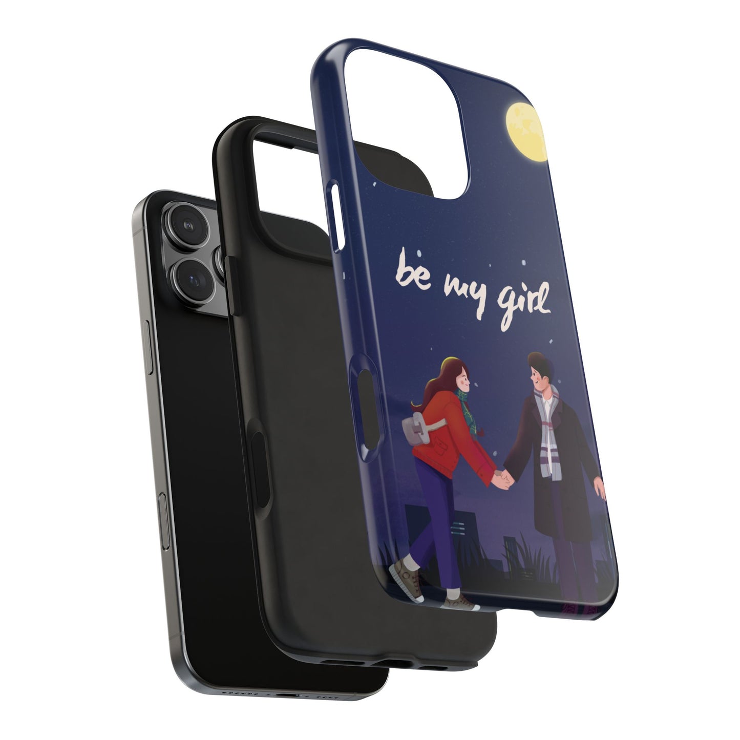 Romantic Couple Tough Phone Cases