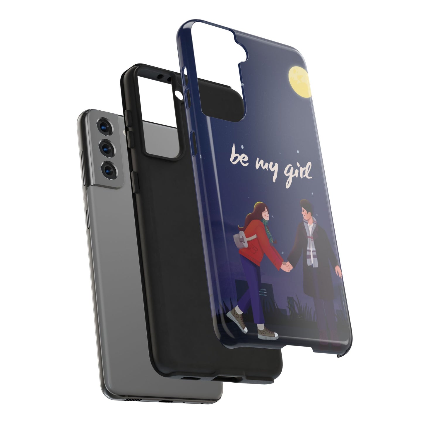 Romantic Couple Tough Phone Cases