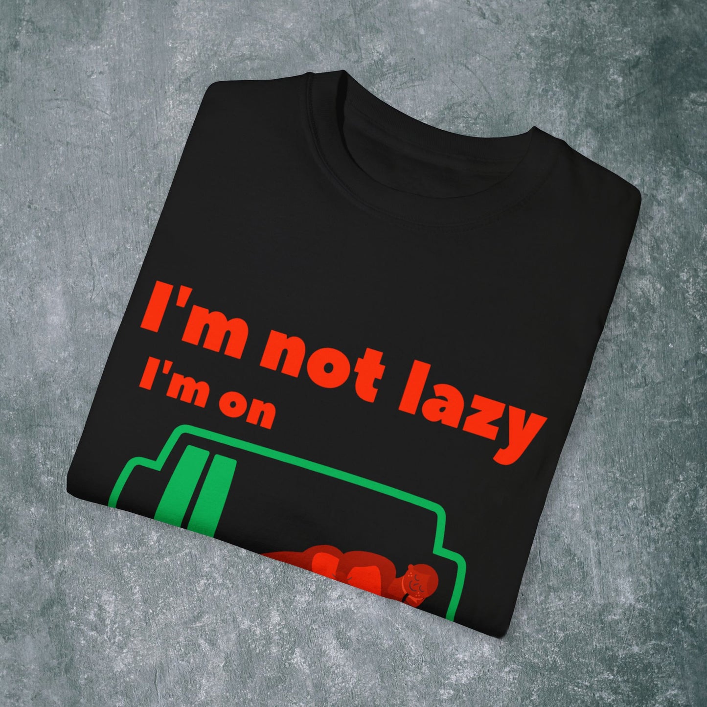 Unisex Energy-Saving Mode T-Shirt - Perfect for Lazy Days!