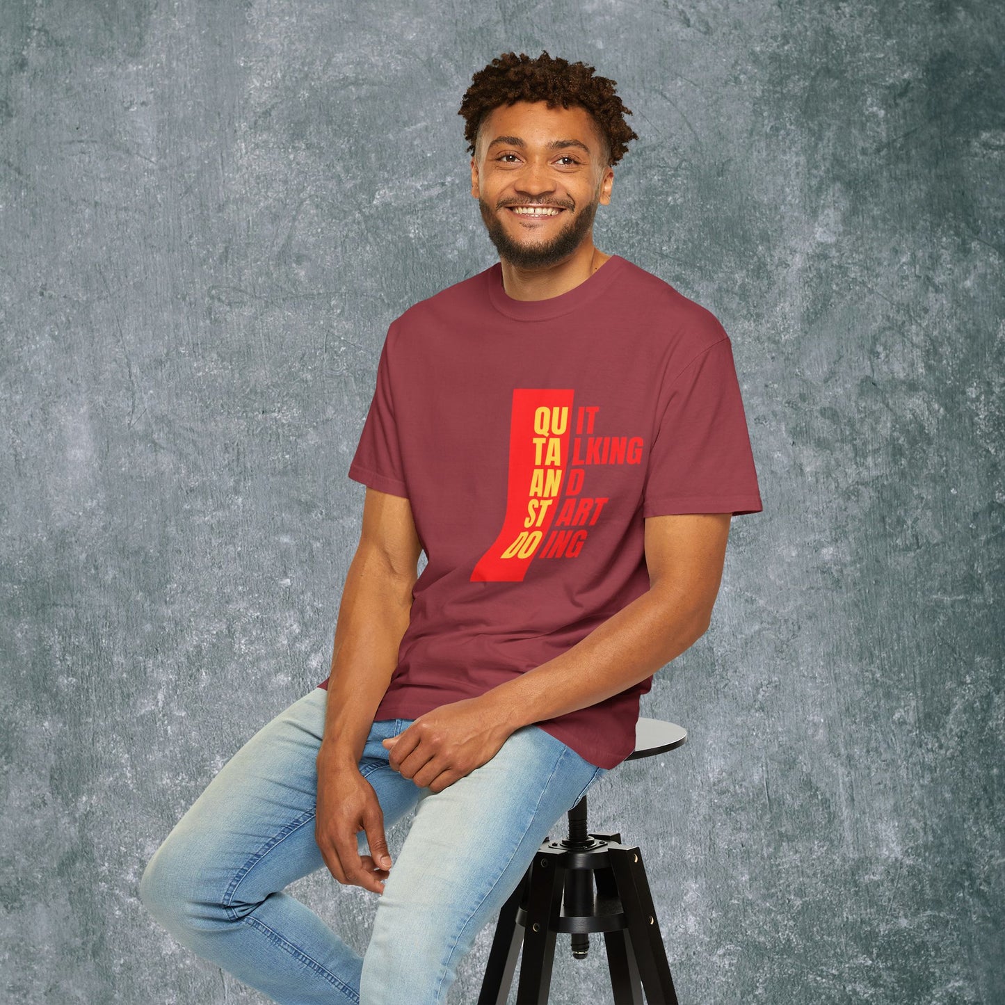 Unisex Garment-Dyed T-Shirt - Trendy Graphic Tee