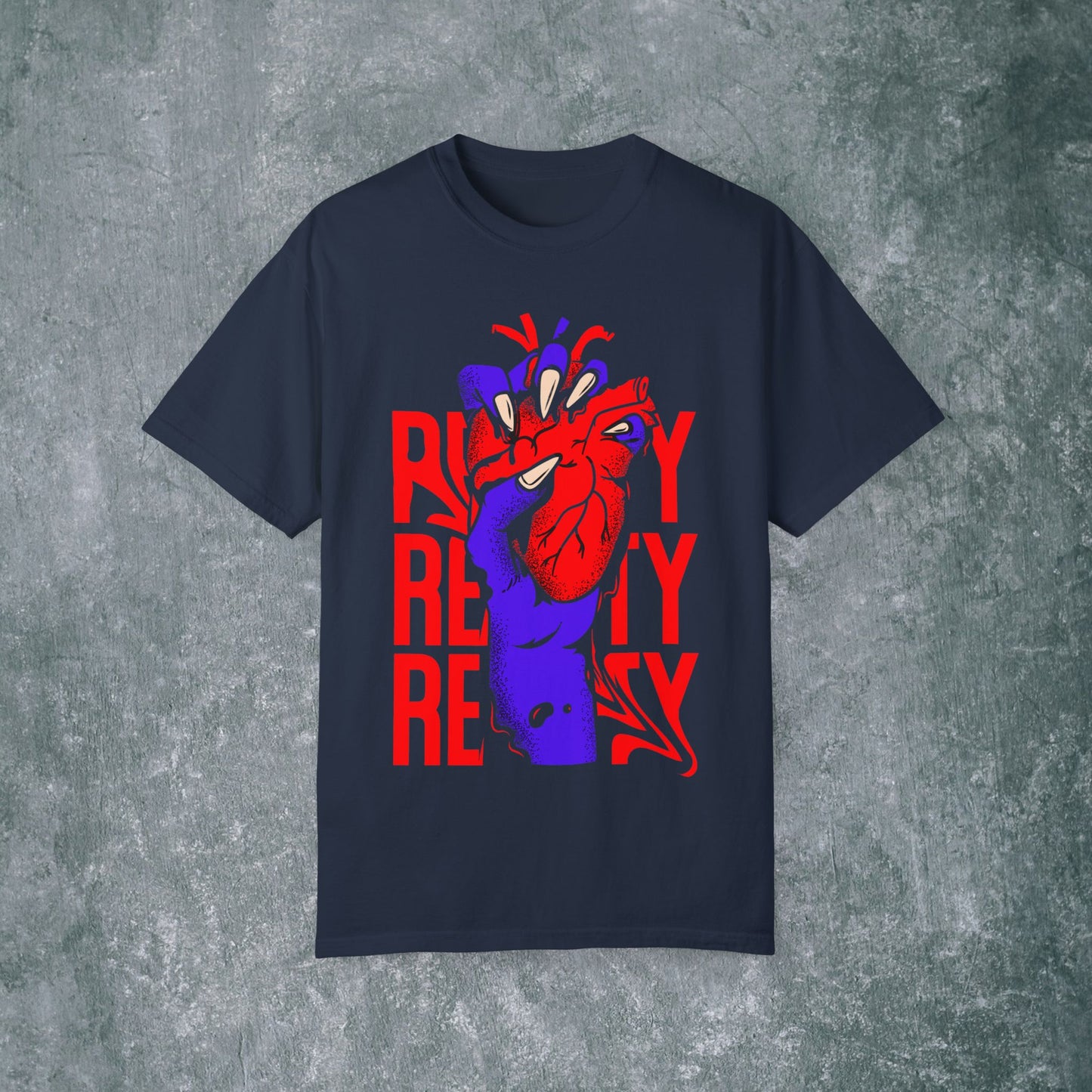 Vibrant Heart Unisex Garment-Dyed T-Shirt