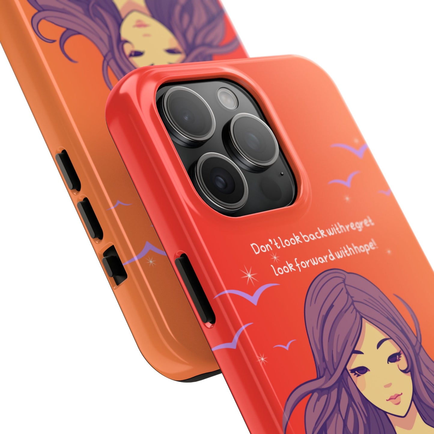 Inspirational Tough Phone Case - 'Look Forward with Hope' Design