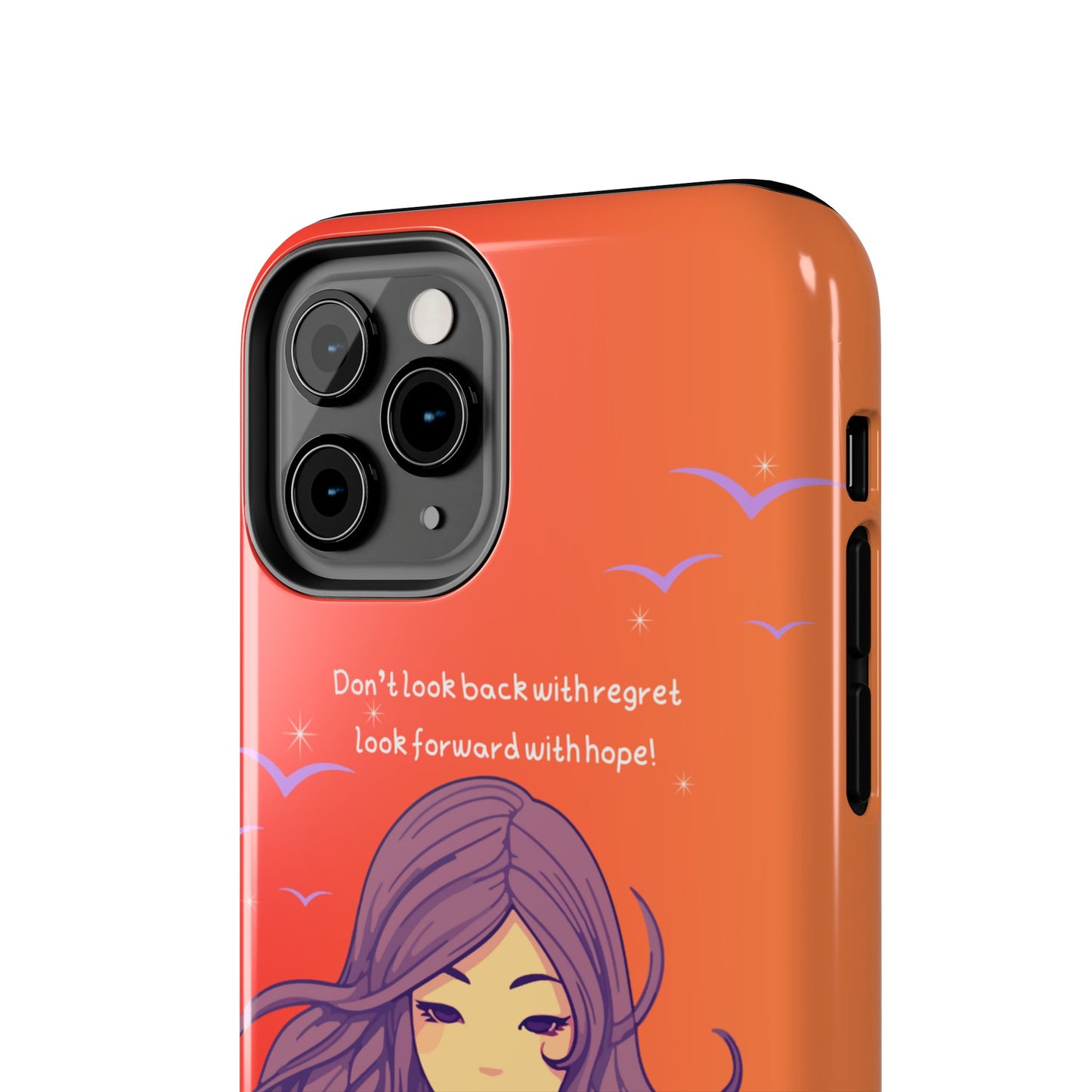 Inspirational Tough Phone Case - 'Look Forward with Hope' Design