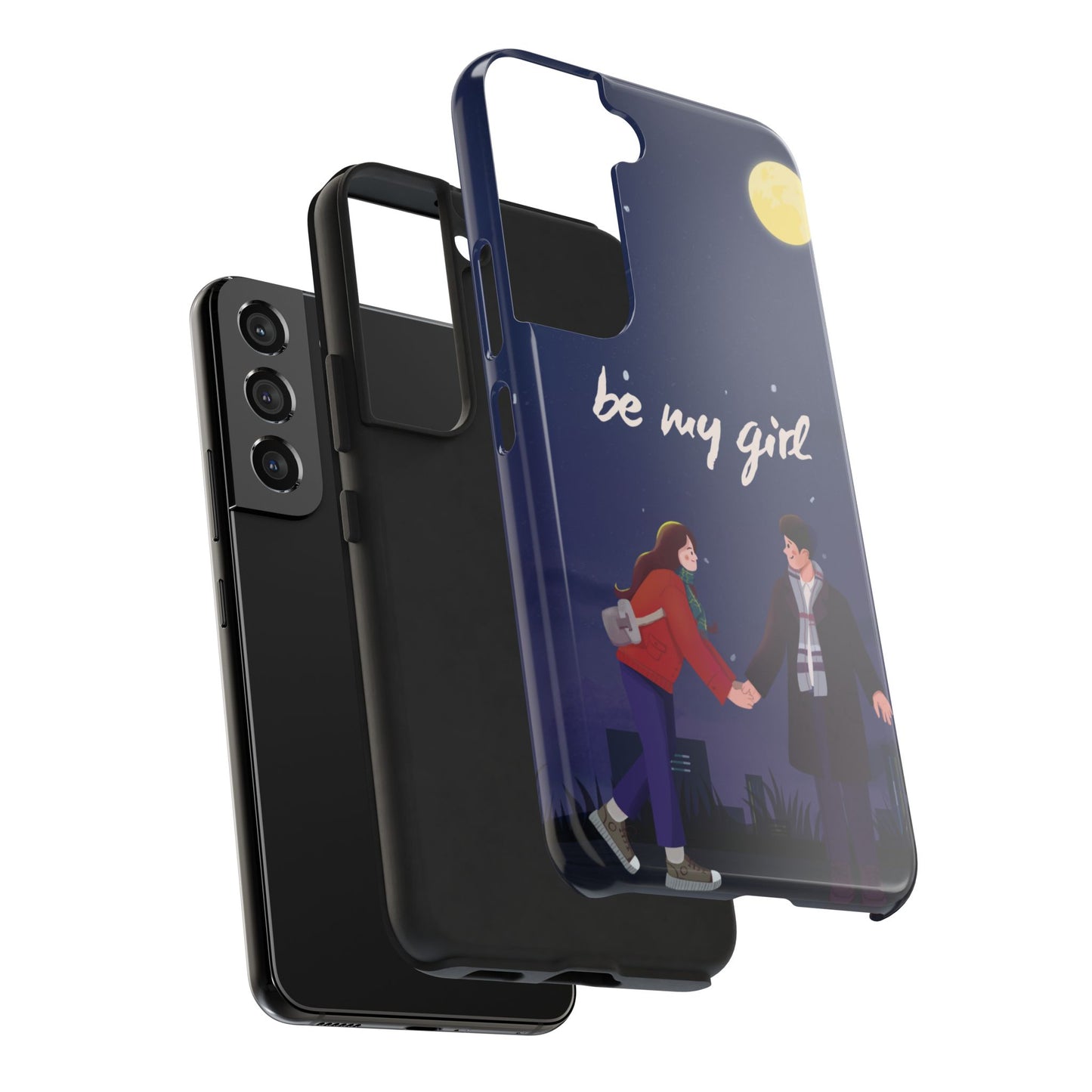 Romantic Couple Tough Phone Cases