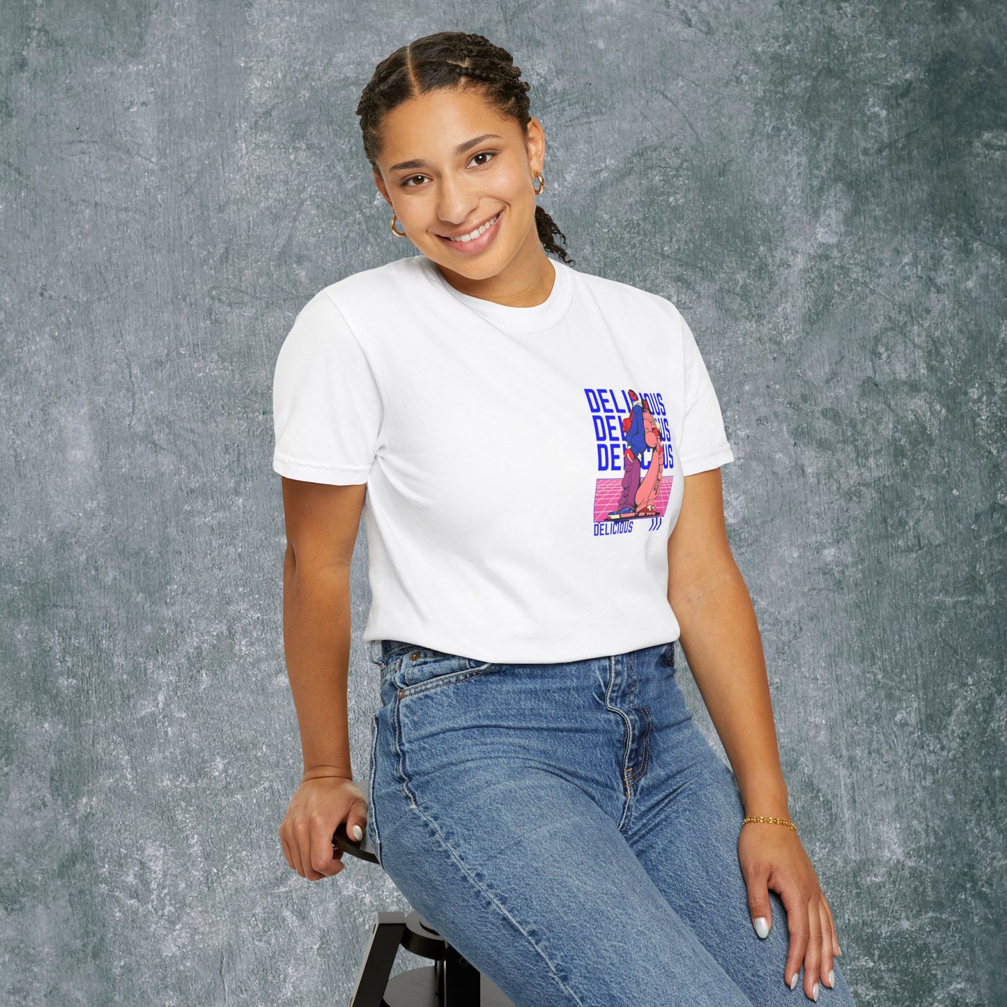 Anime Lovers T-Shirt with Back Print