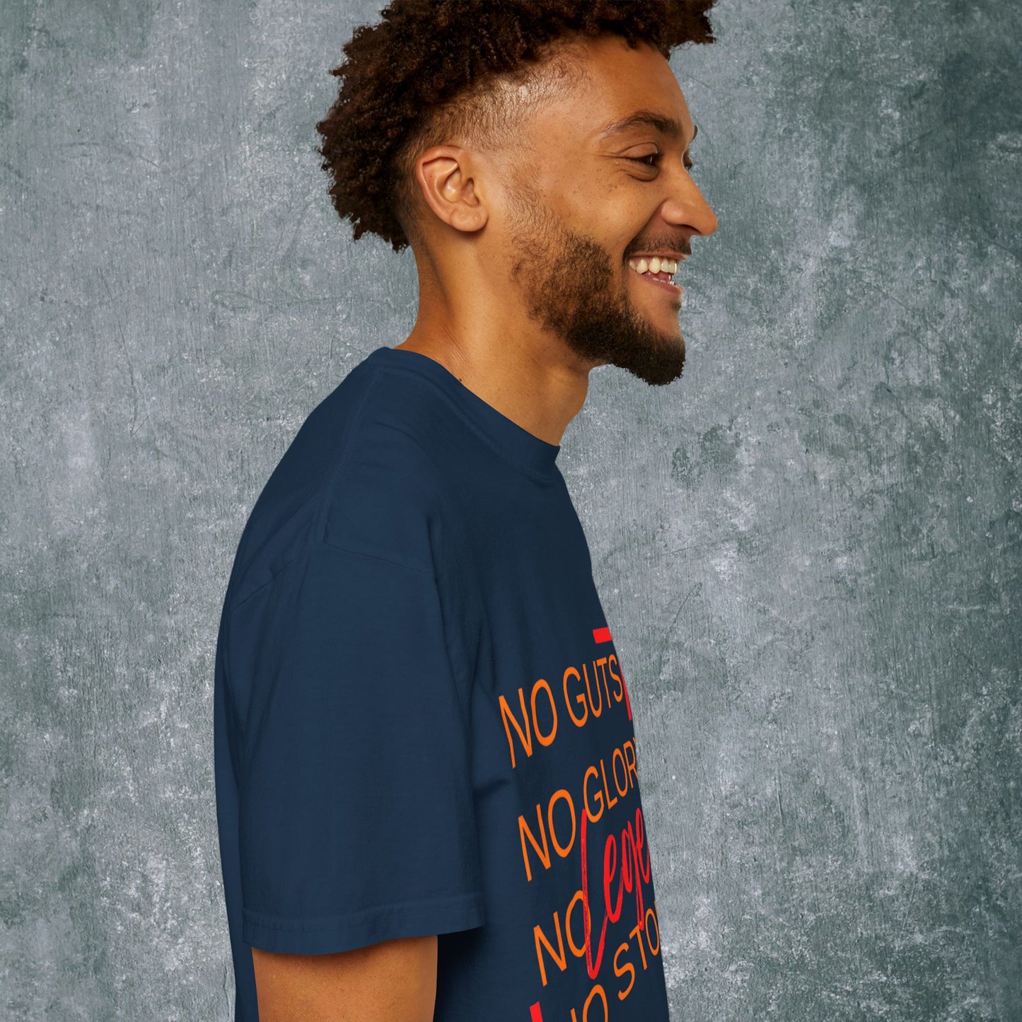 Legendary Vibes T-Shirt - No Guts No Glory Design