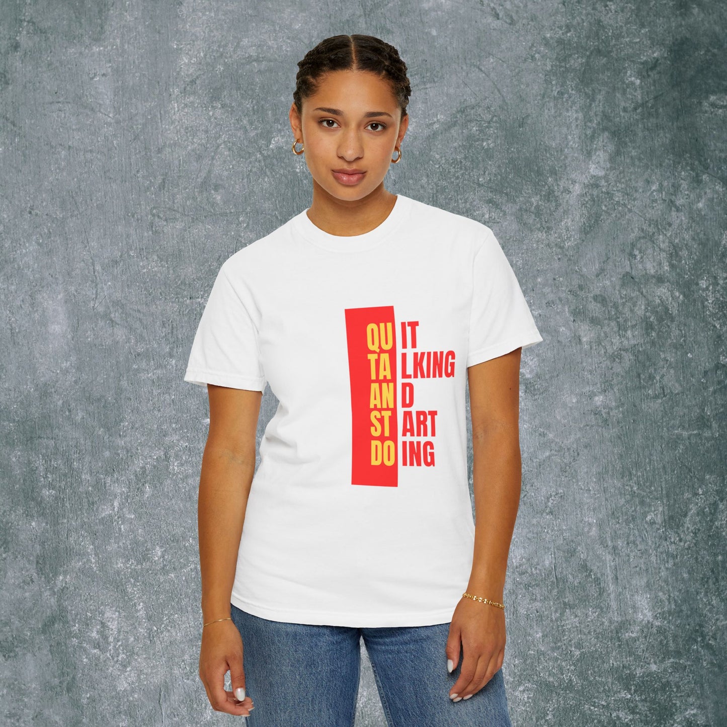 Unisex Garment-Dyed T-Shirt - Trendy Graphic Tee