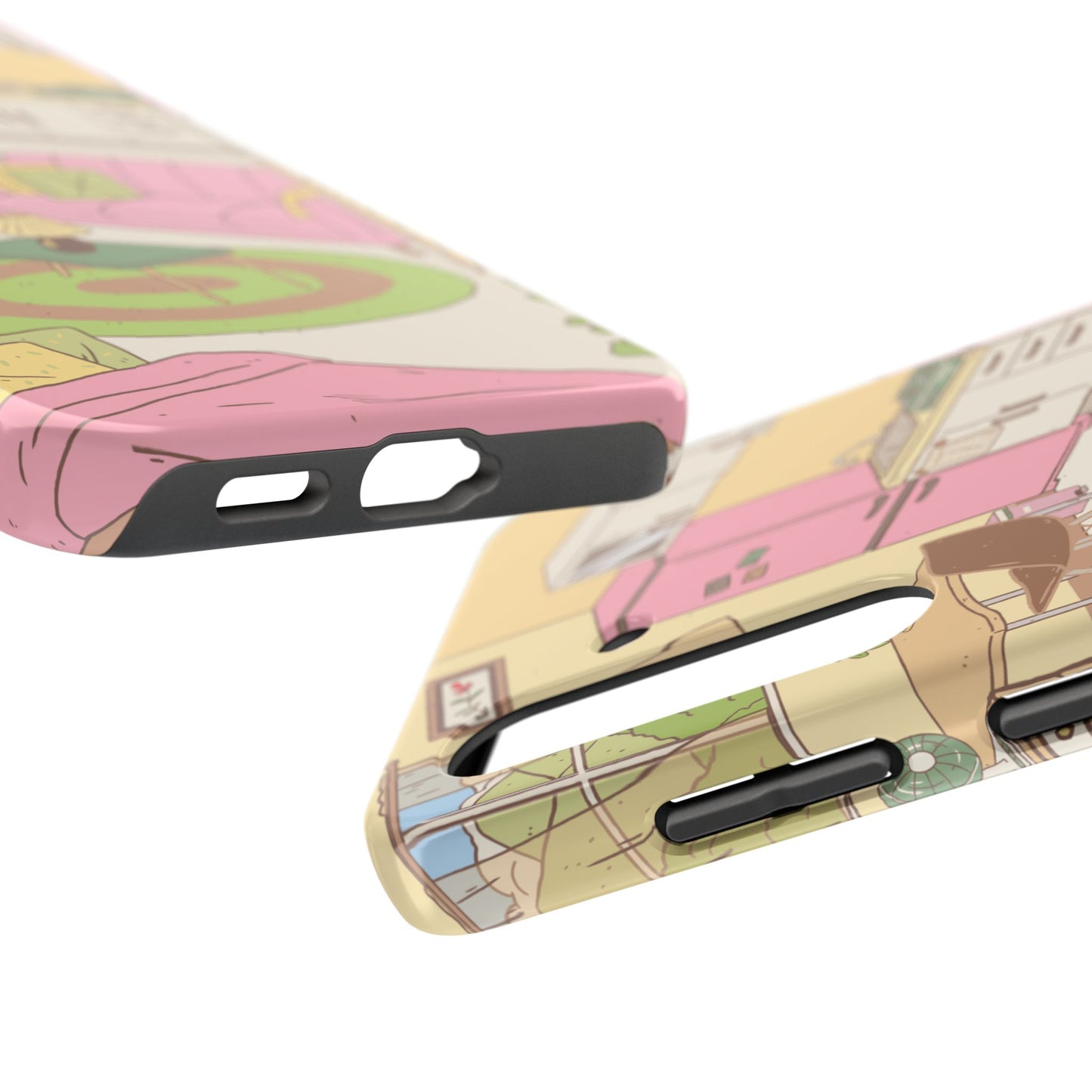 Cozy Home Vibes Tough Phone Case | Fun Living Room Design