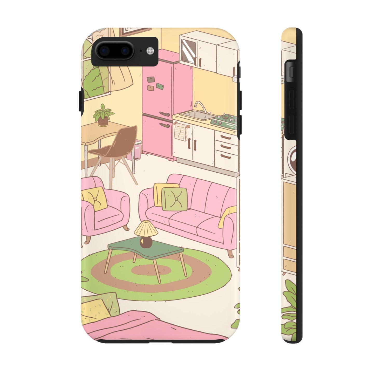 Cozy Home Vibes Tough Phone Case | Fun Living Room Design