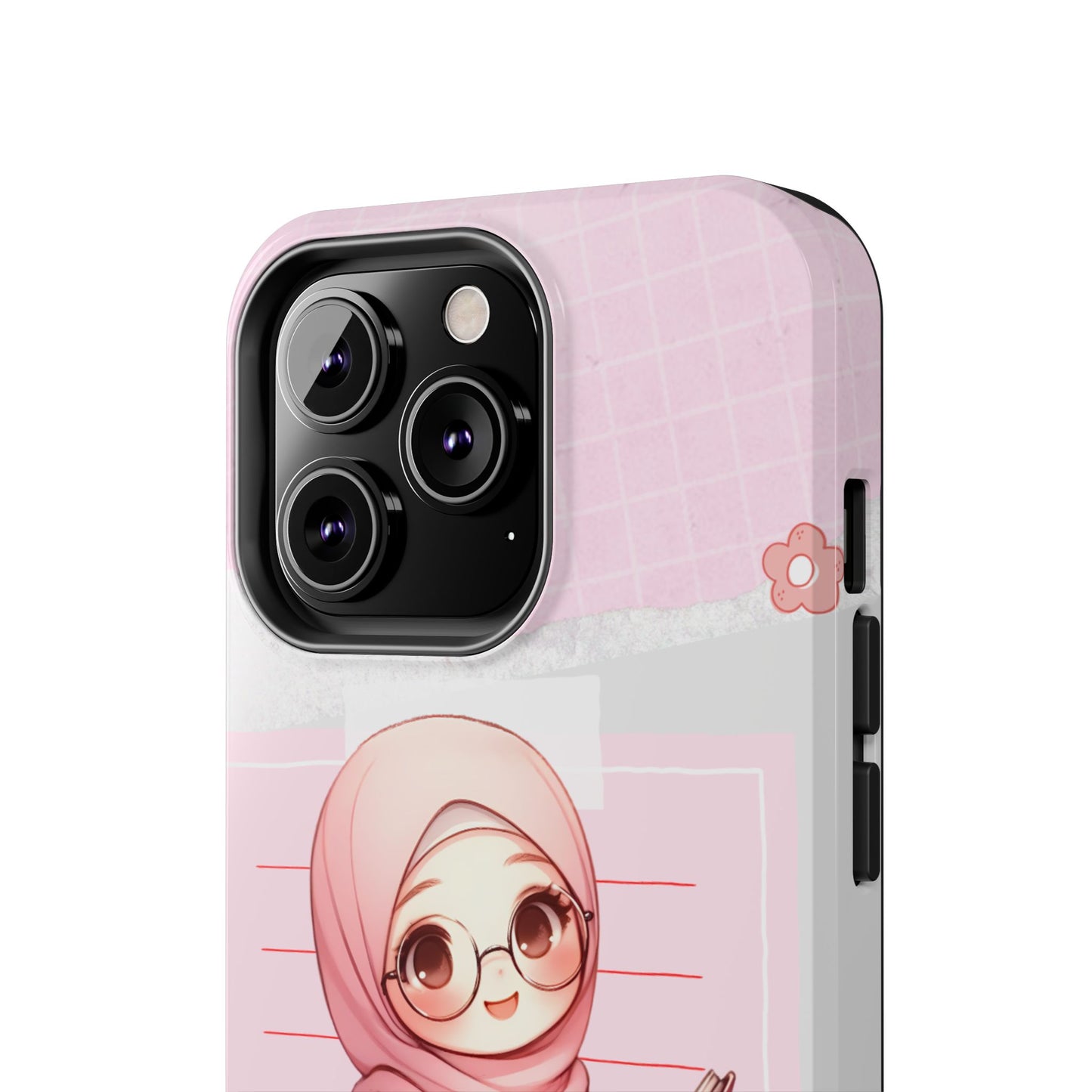 Cute Illustrated Phone Case for Girls - Stylish Tough Phone Cases with Floral Design