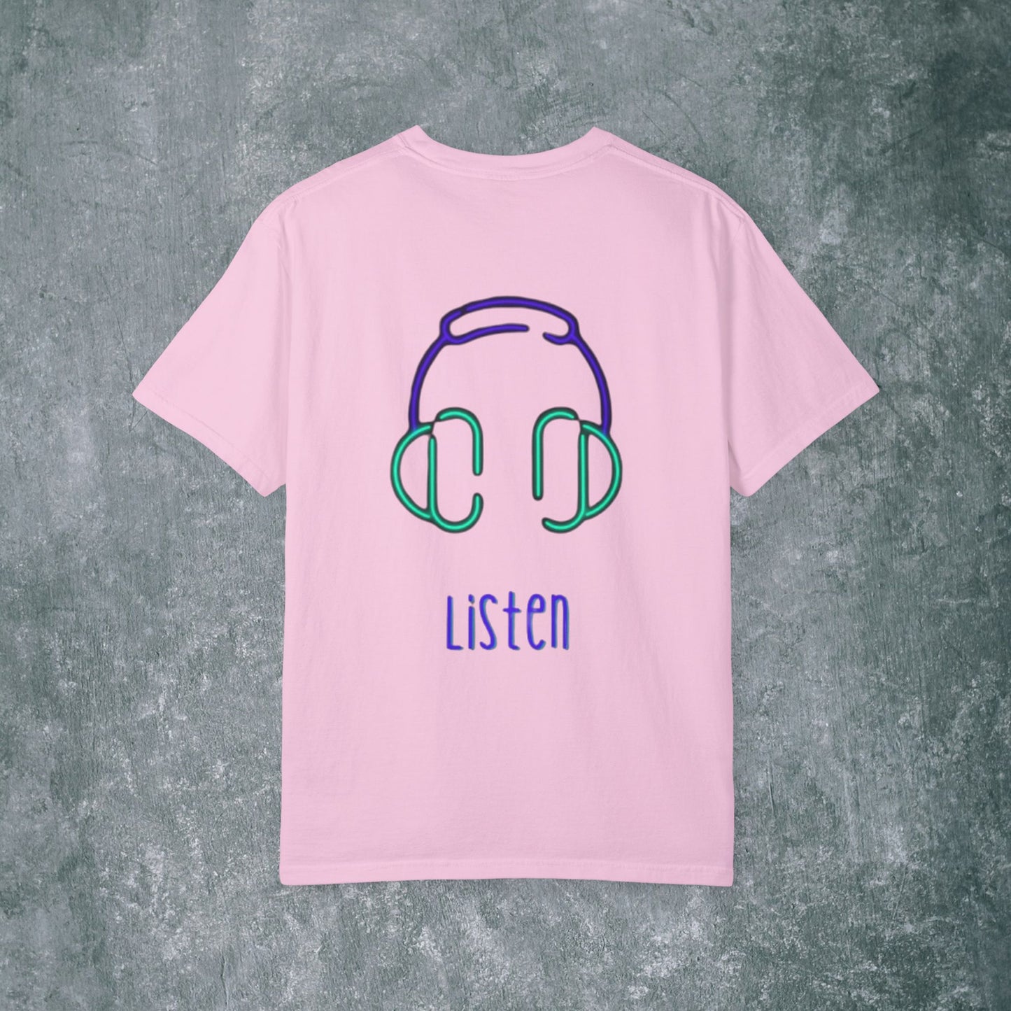 Sound Up T-Shirt for Music Lovers - With Back Print