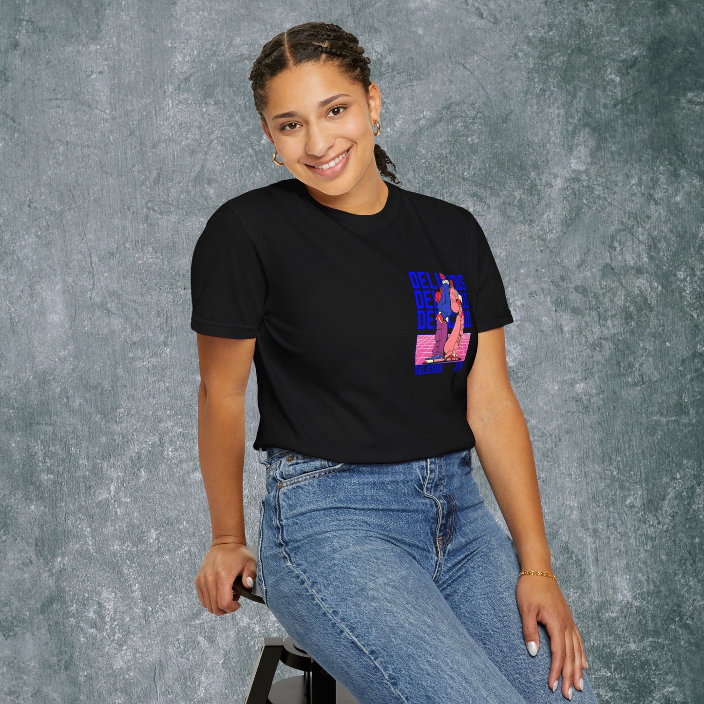 Anime Lovers T-Shirt with Back Print