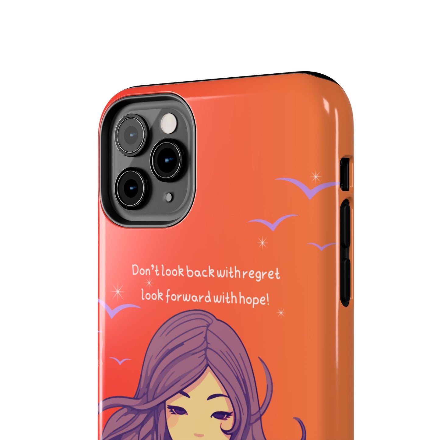 Inspirational Tough Phone Case - 'Look Forward with Hope' Design