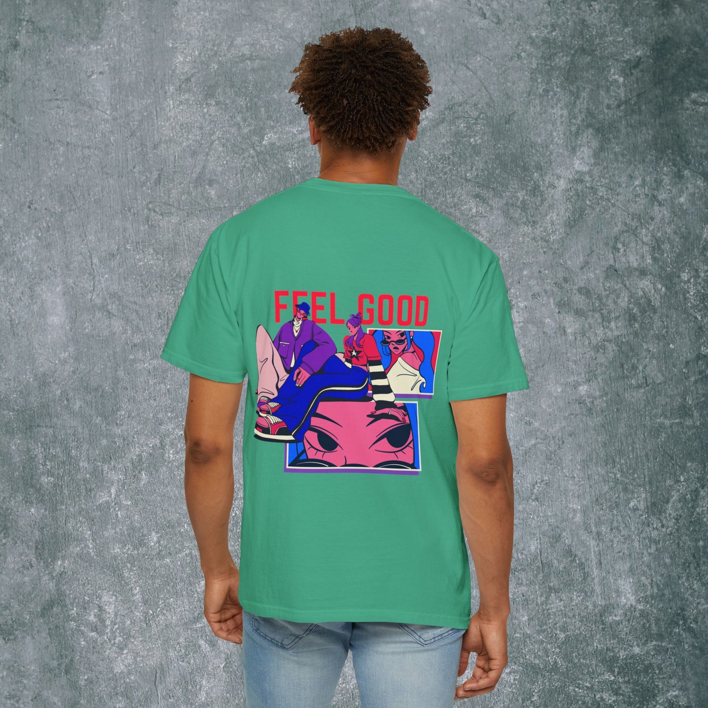 Anime Lovers T-Shirt with Back Print