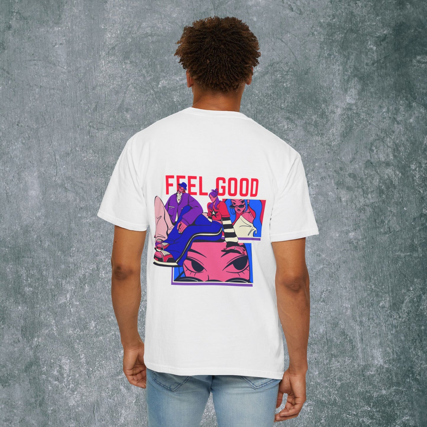 Anime Lovers T-Shirt with Back Print