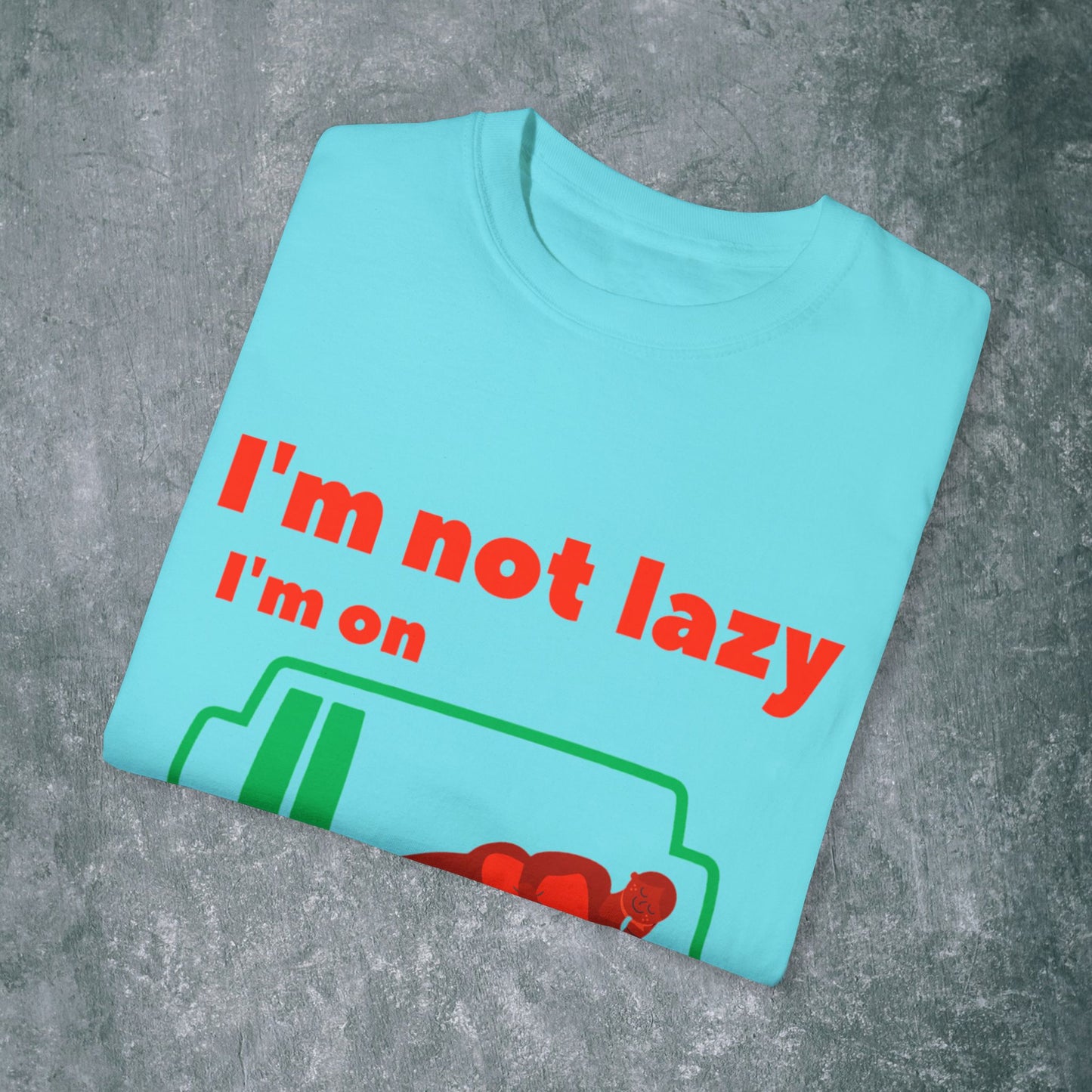 Unisex Energy-Saving Mode T-Shirt - Perfect for Lazy Days!