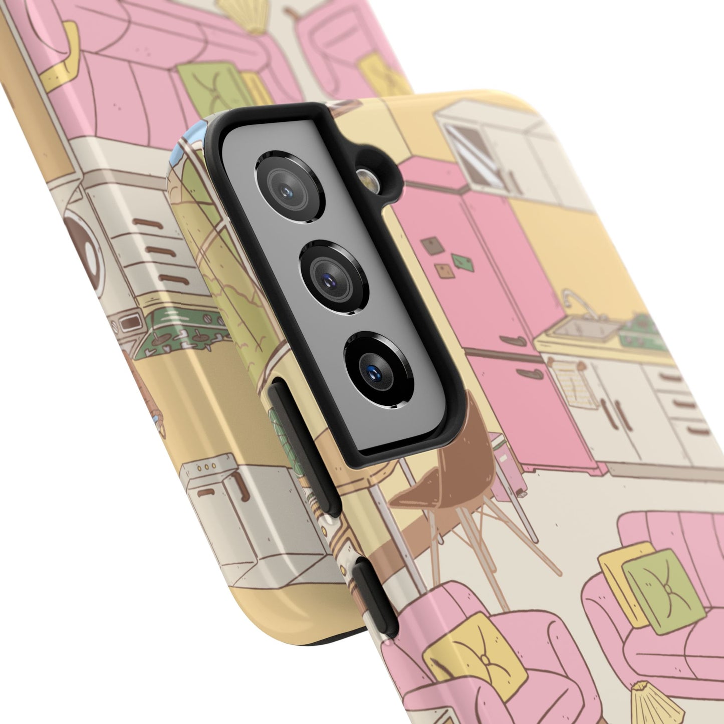 Cozy Home Vibes Tough Phone Case | Fun Living Room Design