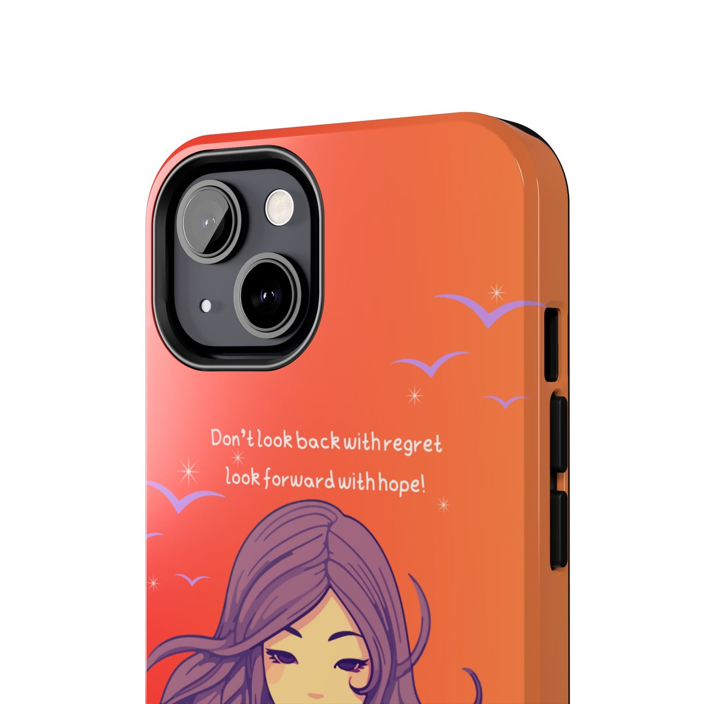 Inspirational Tough Phone Case - 'Look Forward with Hope' Design