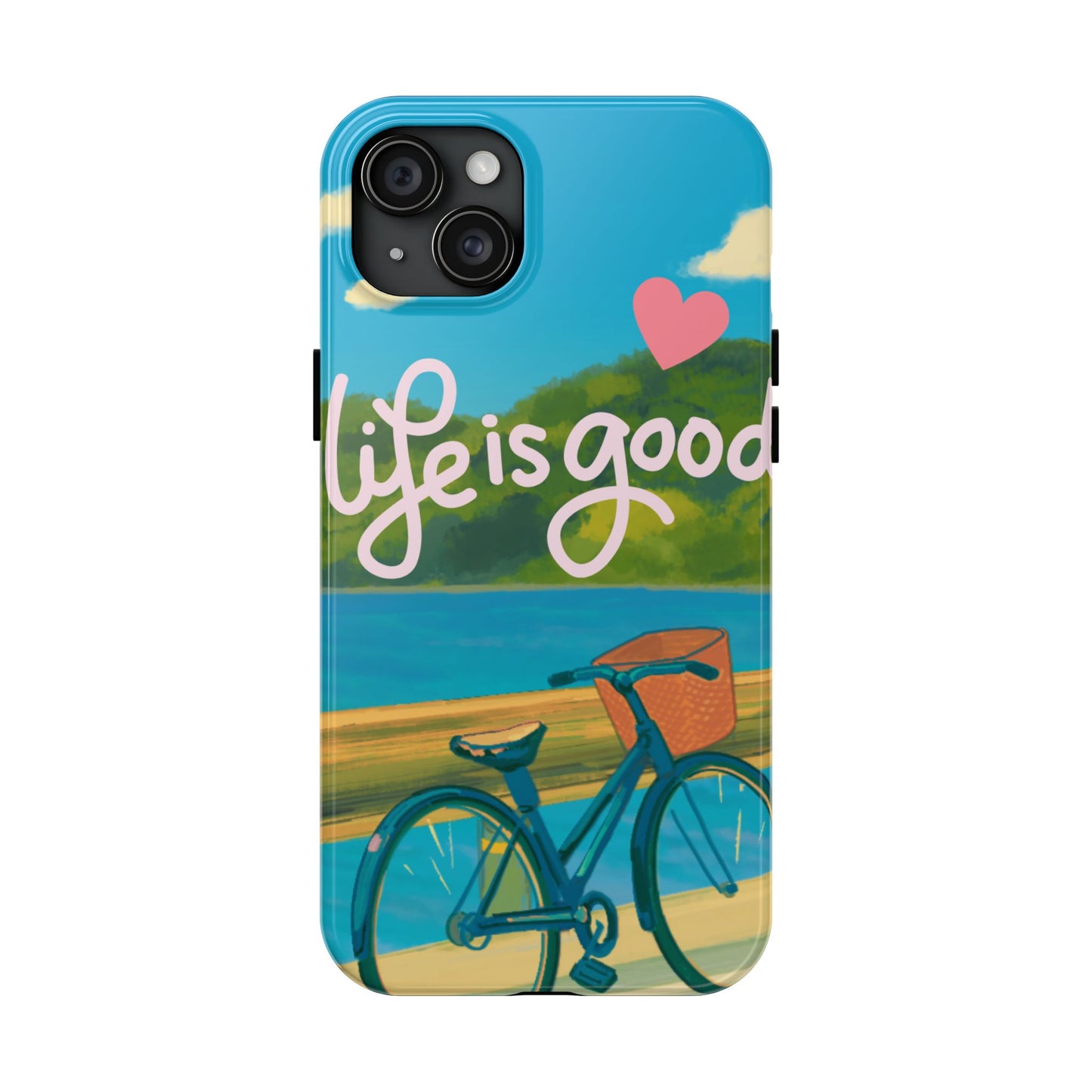 Vibrant Bicycle Design - Phone Case