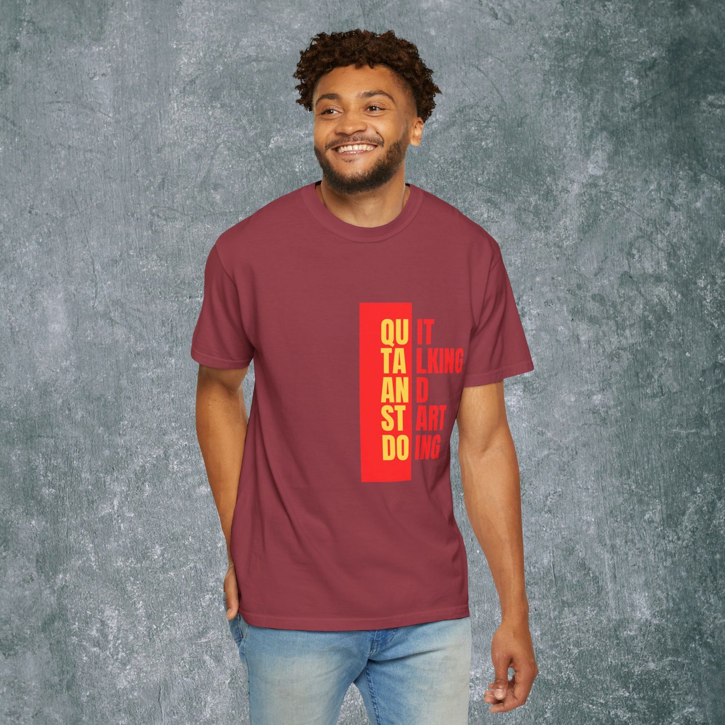 Unisex Garment-Dyed T-Shirt - Trendy Graphic Tee
