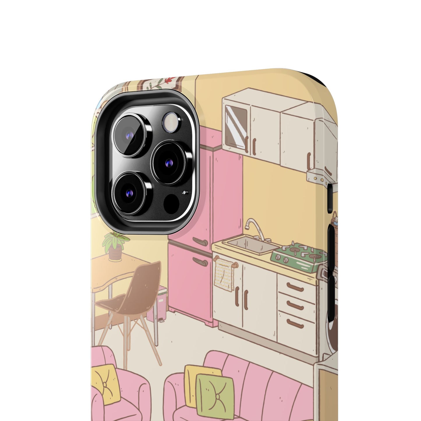 Cozy Home Vibes Tough Phone Case | Fun Living Room Design