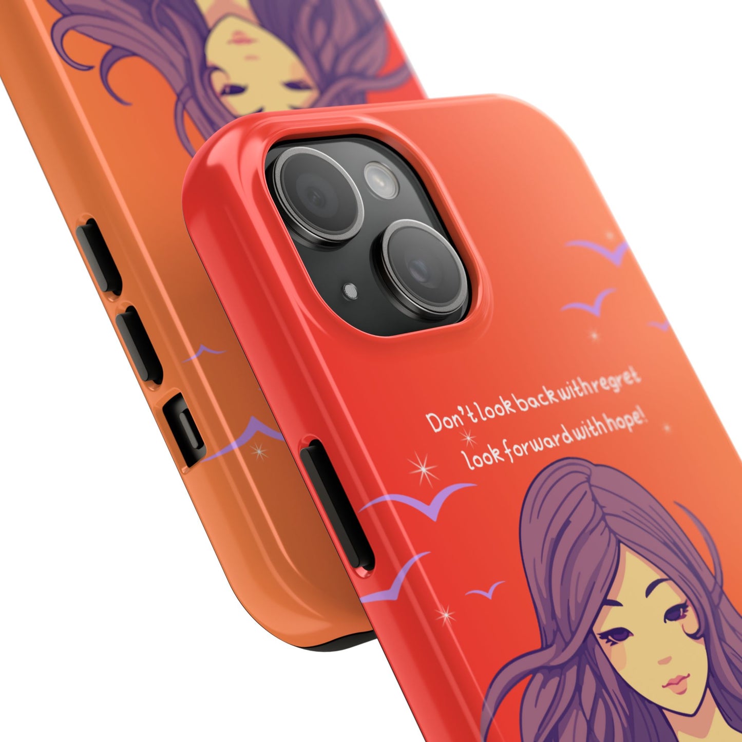 Inspirational Tough Phone Case - 'Look Forward with Hope' Design