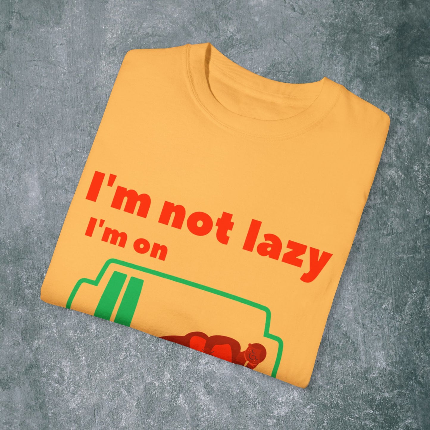 Unisex Energy-Saving Mode T-Shirt - Perfect for Lazy Days!