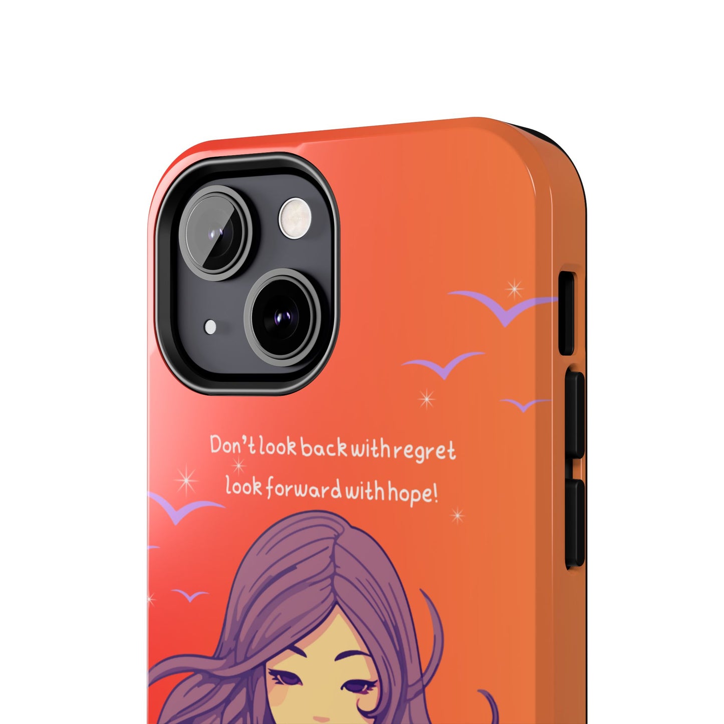 Inspirational Tough Phone Case - 'Look Forward with Hope' Design