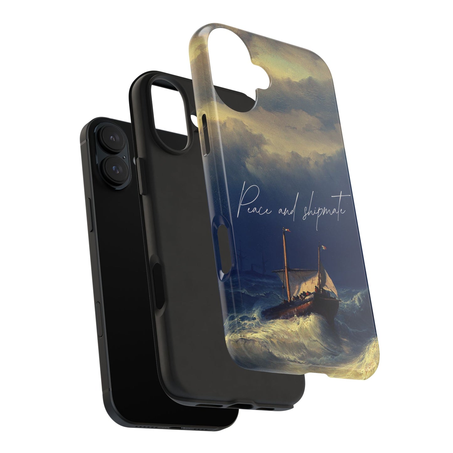 Artistic Phone Case - "Peace and Disparate" Design