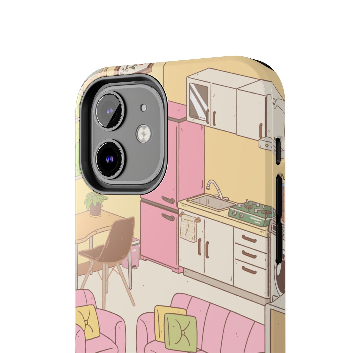 Cozy Home Vibes Tough Phone Case | Fun Living Room Design