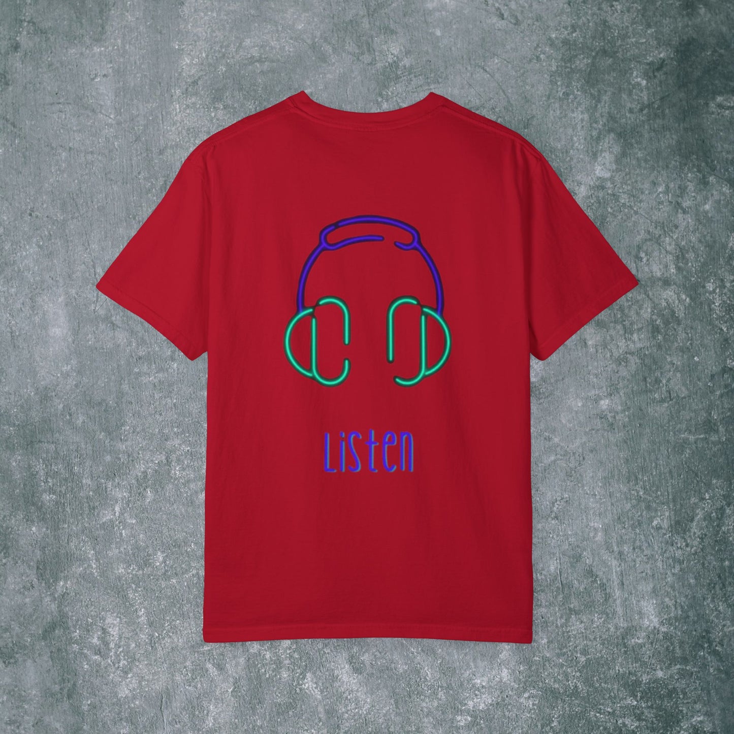 Sound Up T-Shirt for Music Lovers - With Back Print