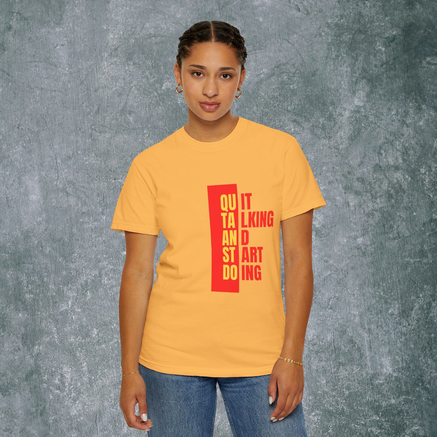 Unisex Garment-Dyed T-Shirt - Trendy Graphic Tee
