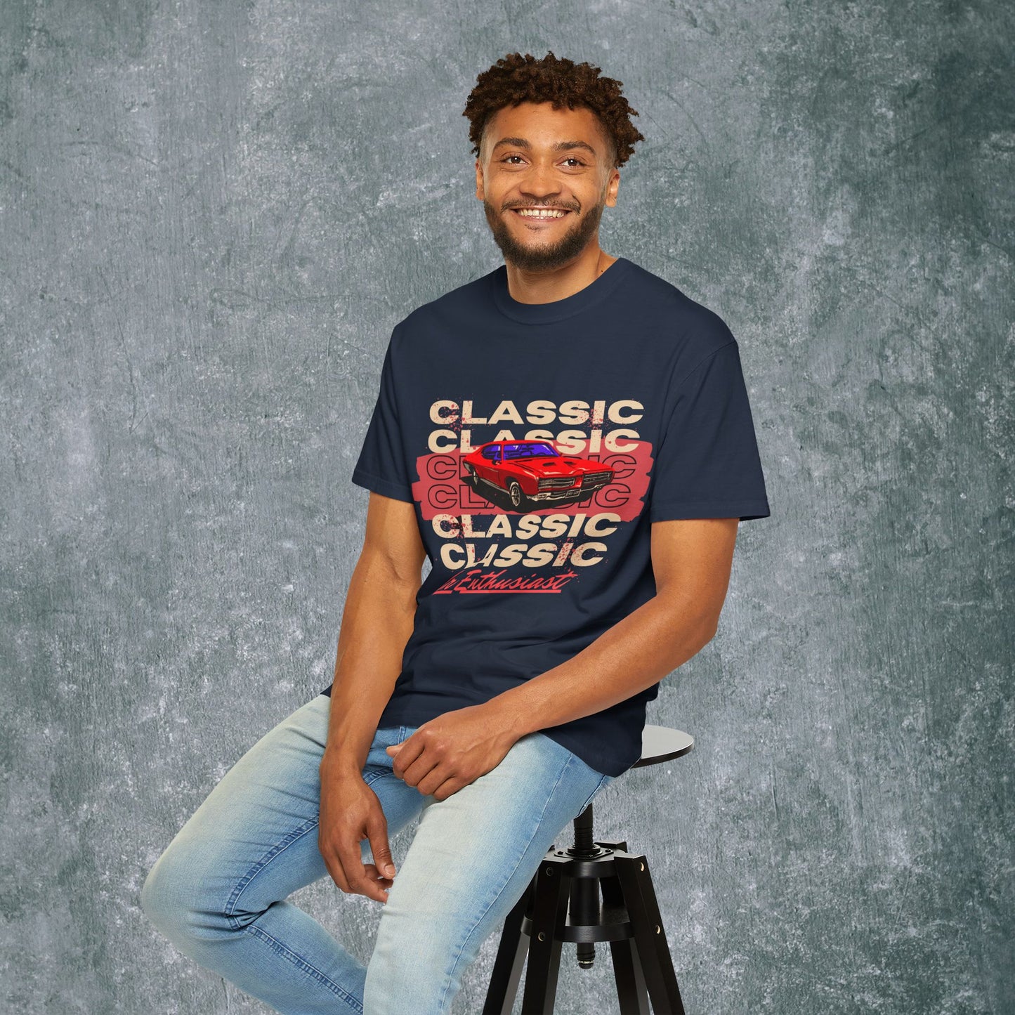 Classic Car Enthusiast Unisex Garment-Dyed T-Shirt