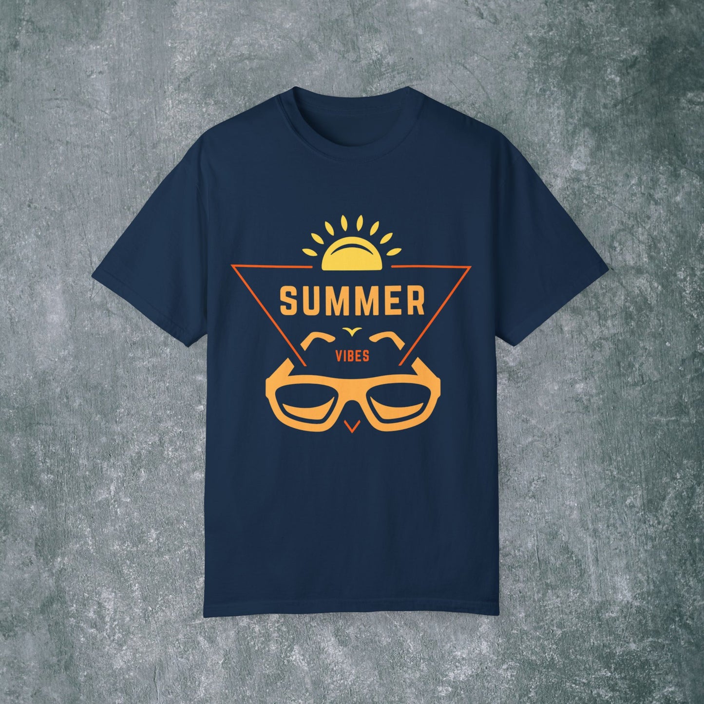 Summer Vibes Unisex Garment-Dyed T-Shirt