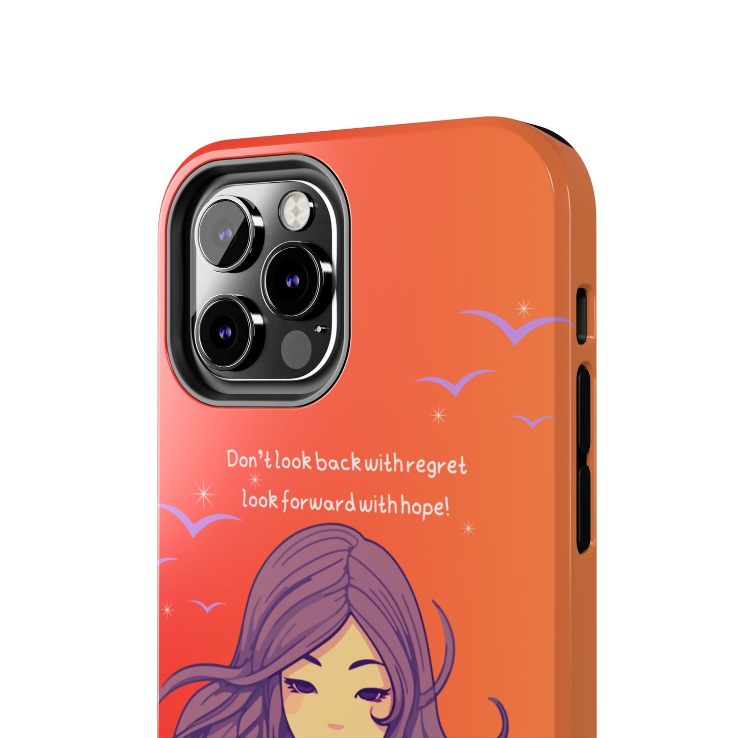 Inspirational Tough Phone Case - 'Look Forward with Hope' Design