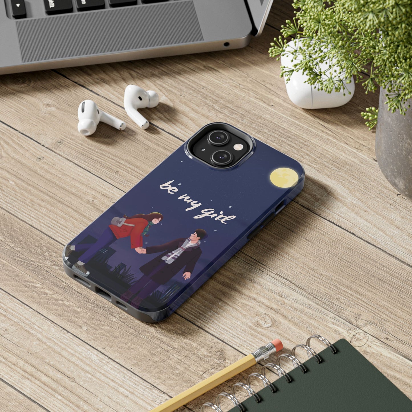 Romantic Couple Tough Phone Cases