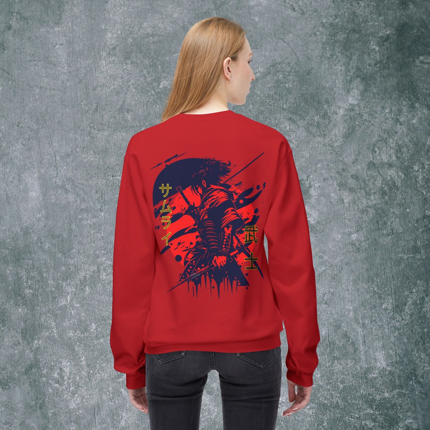 Samurai Graphic Crewneck Sweatshirt