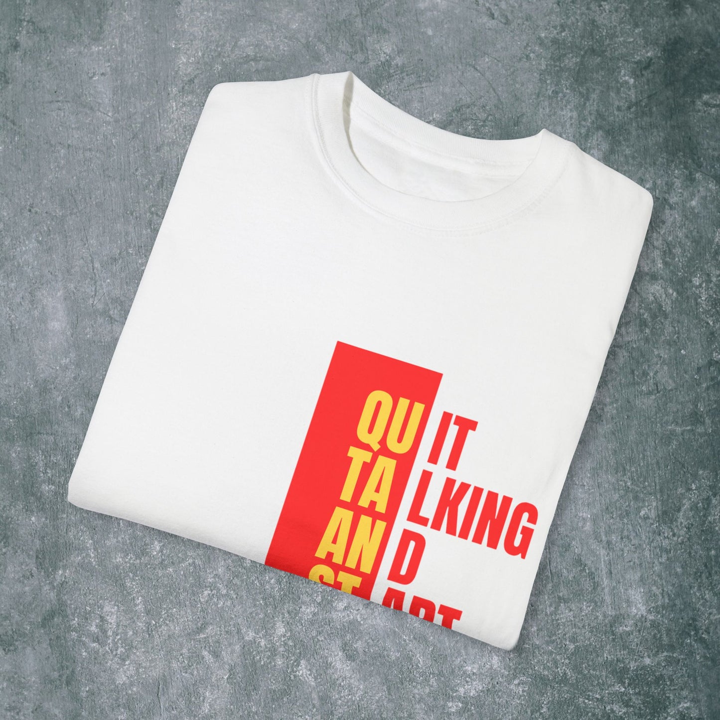 Unisex Garment-Dyed T-Shirt - Trendy Graphic Tee