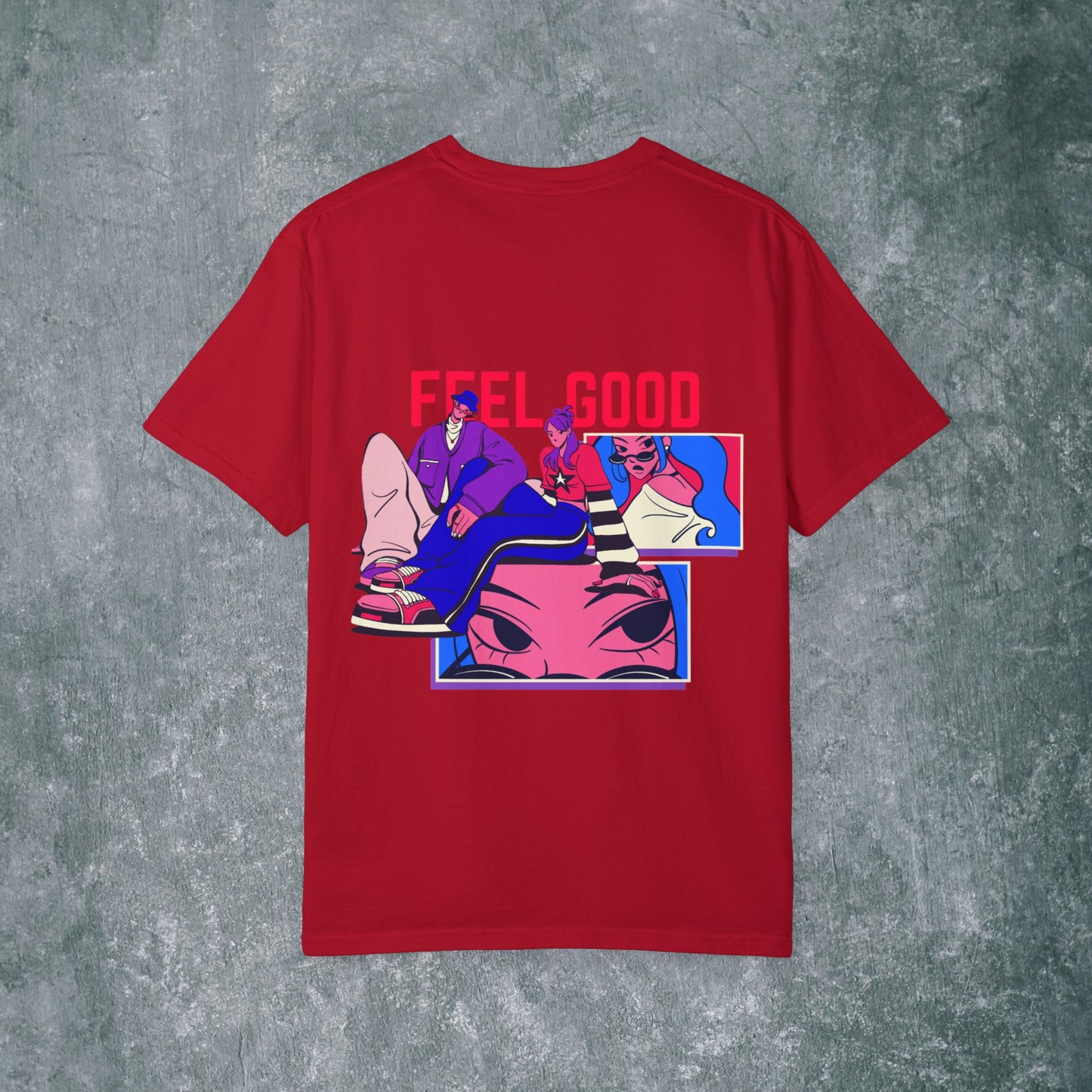 Anime Lovers T-Shirt with Back Print