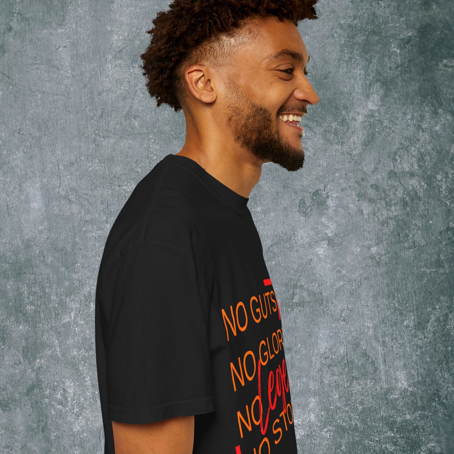 Legendary Vibes T-Shirt - No Guts No Glory Design