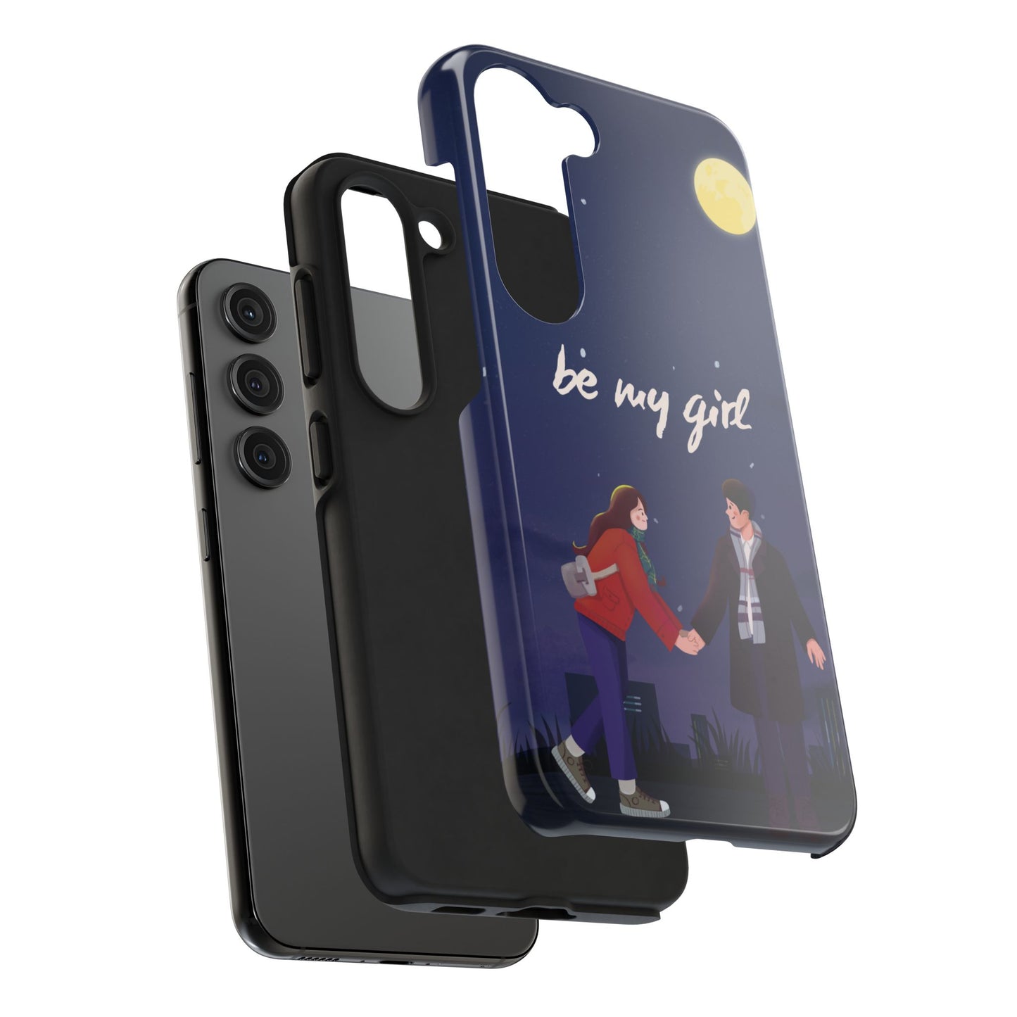 Romantic Couple Tough Phone Cases