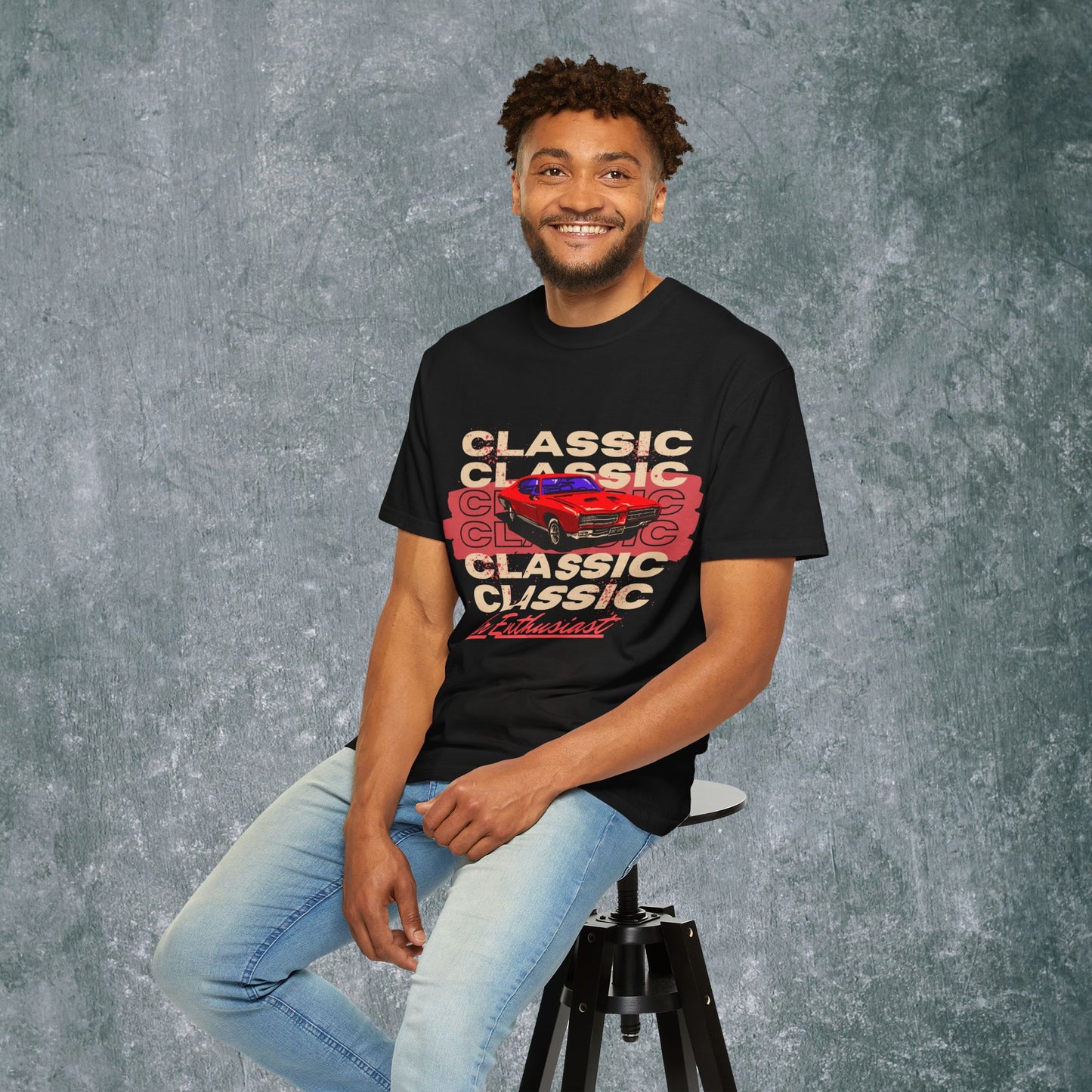 Classic Car Enthusiast Unisex Garment-Dyed T-Shirt