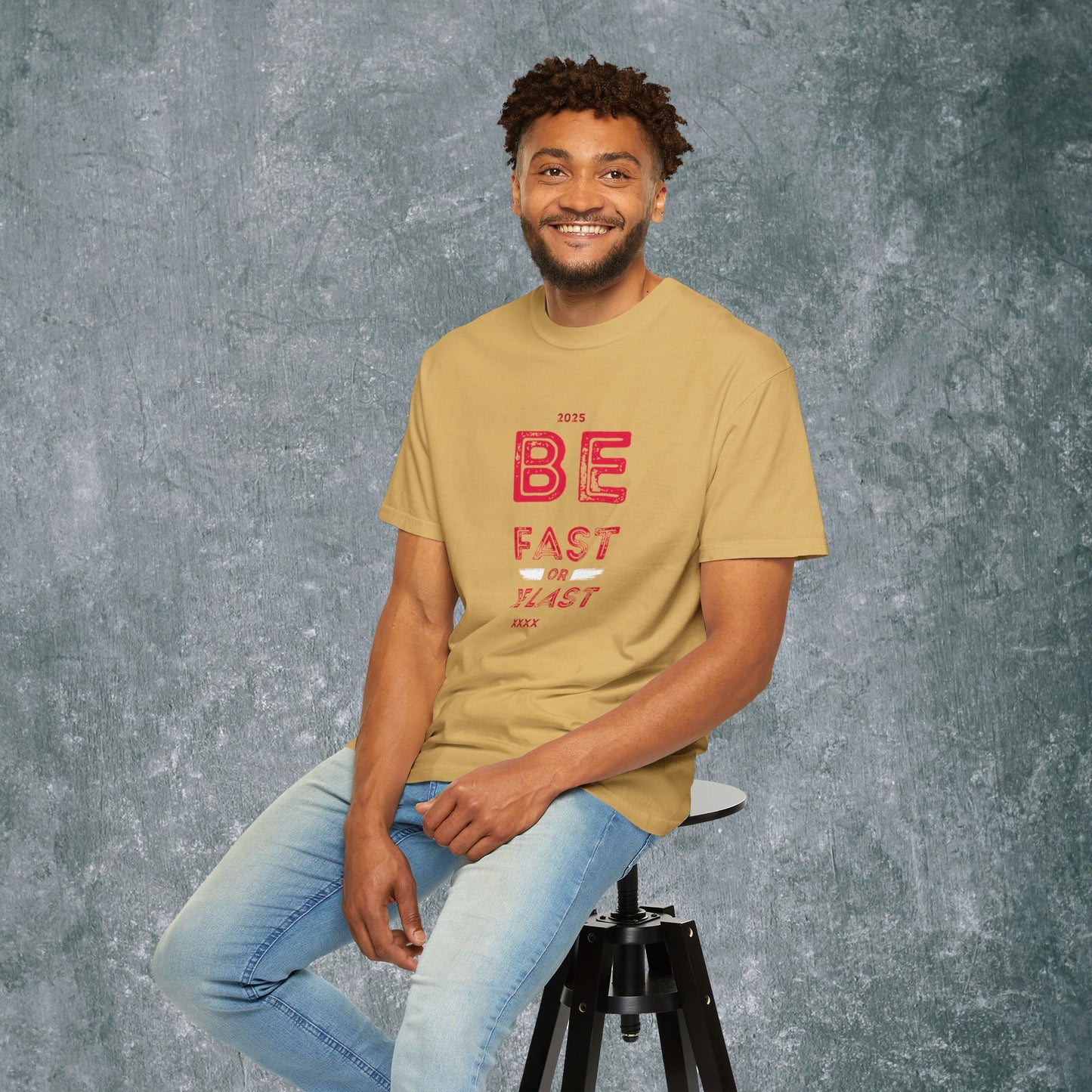 Motivational Unisex T-Shirt - 'Be Fast or Be Last' - Athletes Sports Enthusiasts Tee
