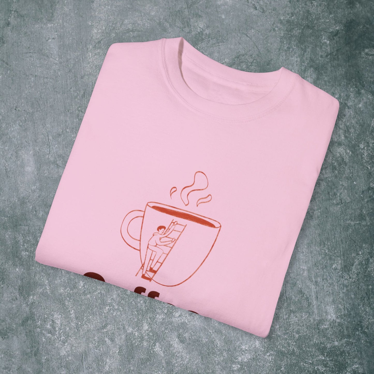 Coffee-Themed T-Shirt & quote || Coffee - Because Adulting is Hard
