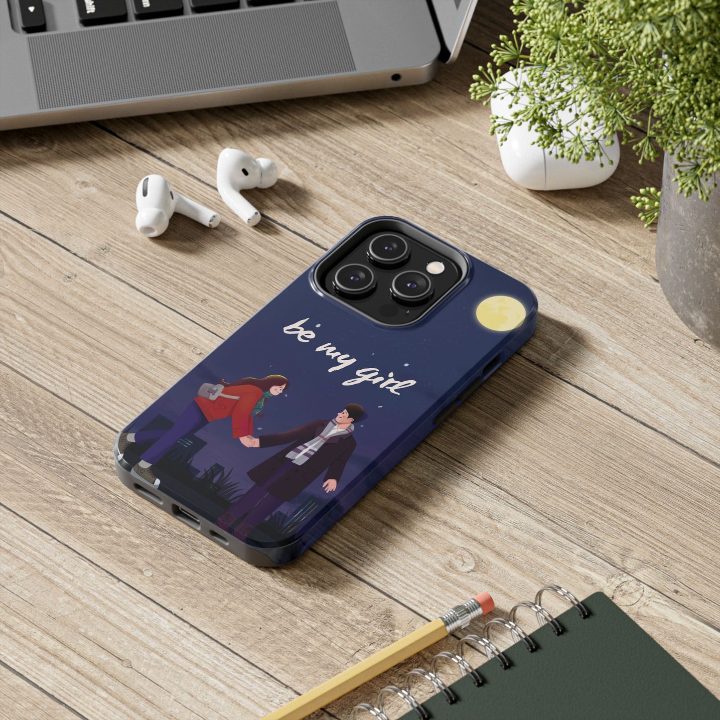 Romantic Couple Tough Phone Cases