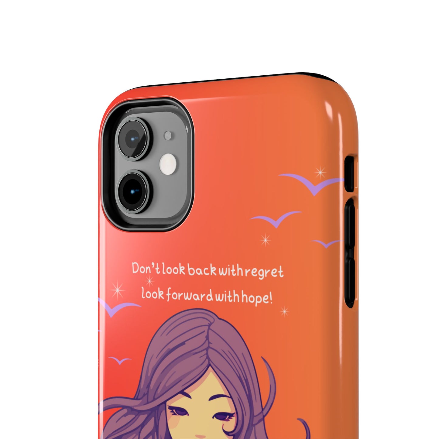 Inspirational Tough Phone Case - 'Look Forward with Hope' Design